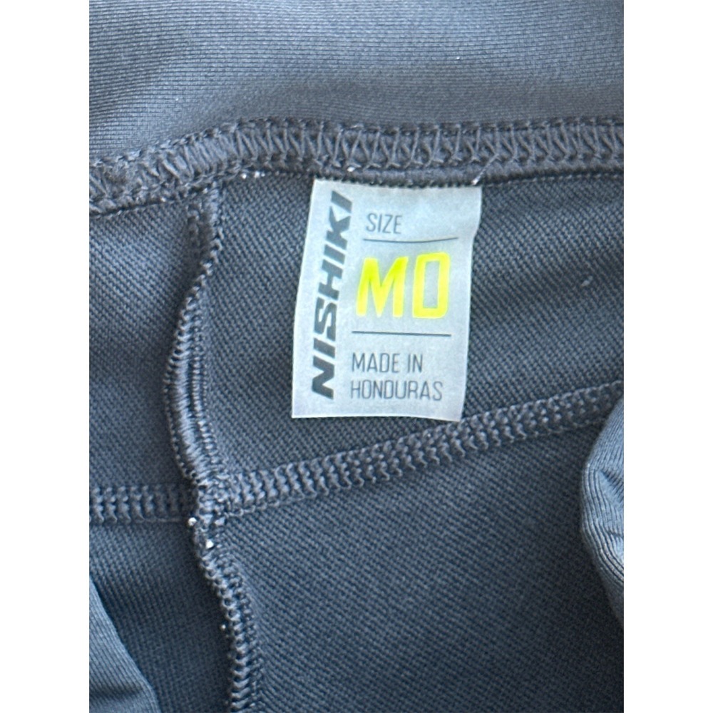 Nishiki Womans Specific Black Capri Padded Cycling Pants 86%Poly/14%SpandSizeMD - Picture 2 of 9